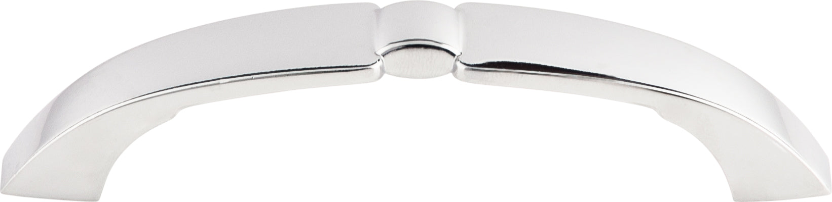 Top Knobs Lida Series 3-3/4"(95mm) CC Pull, Polished Chrome