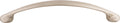 Top Knobs Mandal Series 5-1/16"(128mm) CC Pull, Brushed Satin Nickel