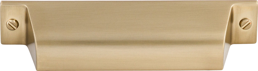 Top Knobs Channing Series 3-3/4"(95mm) CC Cup Pull, Honey Bronze