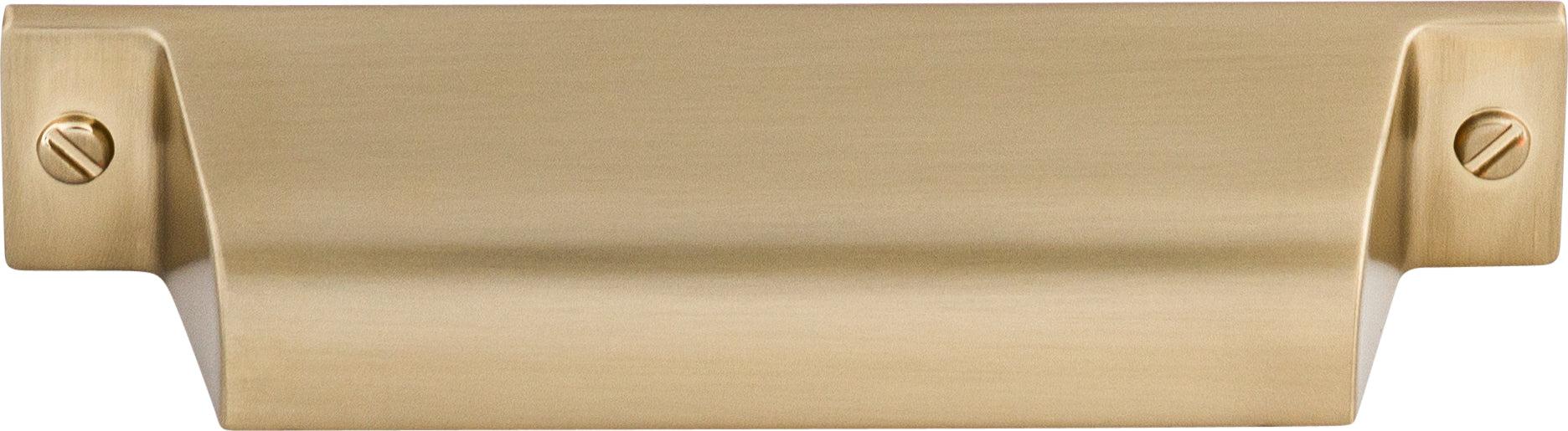 Top Knobs Channing Series 3-3/4"(95mm) CC Cup Pull, Honey Bronze