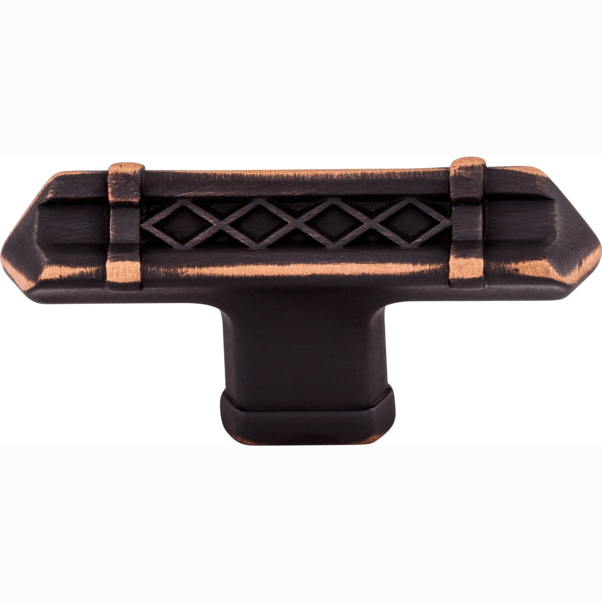 Top Knobs Tower Bridge Series 2-5/8"L T-Handle, Umbrio