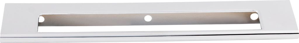Top Knobs Europa Series 6"(152mm) CC Cut Out Tab Pull, Polished Chrome