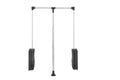 Adjustable Pull Down Closet Rod for Custom Closet Systems
