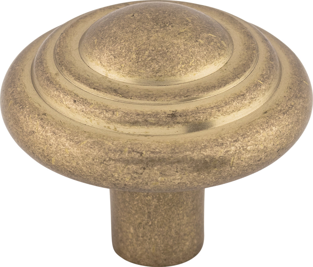 Top Knobs Aspen Button Series 1-3/4"L Knob, Light Bronze