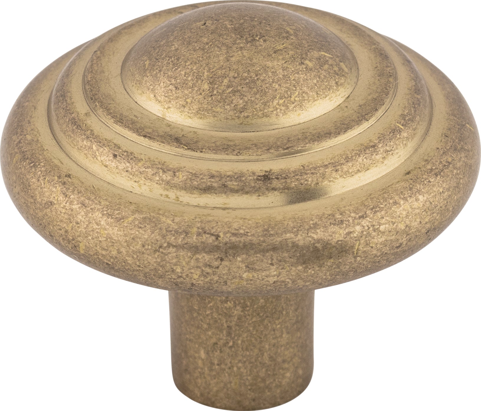 Top Knobs Aspen Button Series 1-3/4"L Knob, Light Bronze