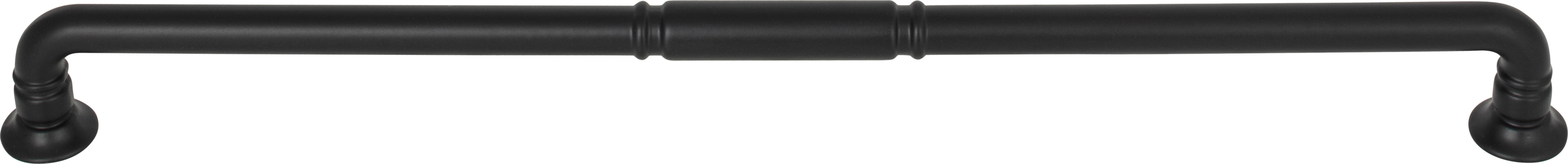 Top Knobs Kent Series 12"(304mm) CC Pull, Flat Black