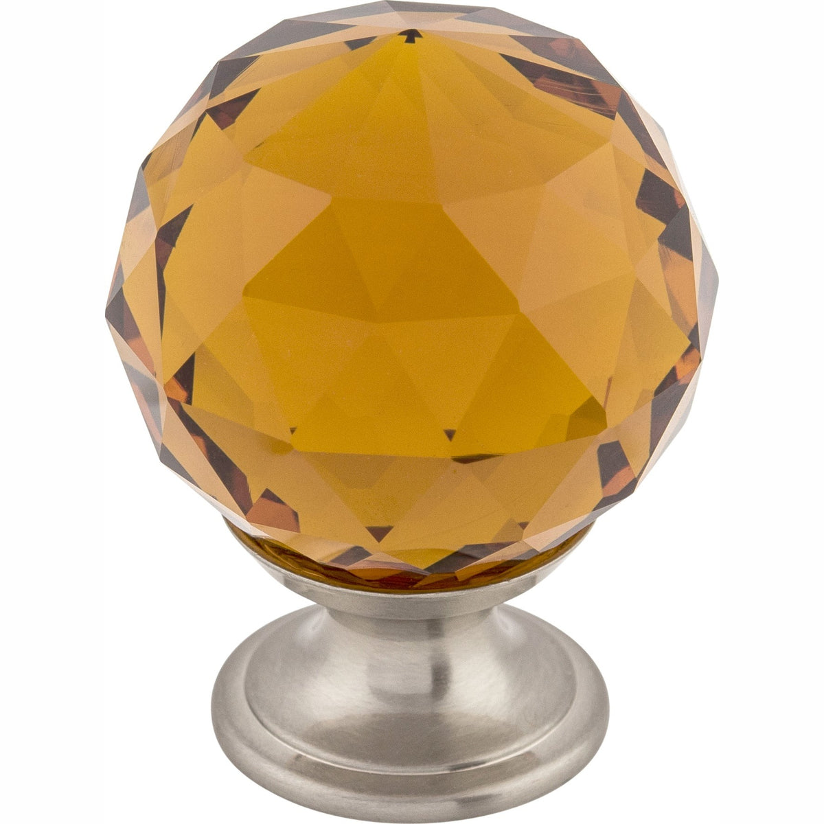 Top Knobs Wine Crystal Series 1-3/8"L Knob, 