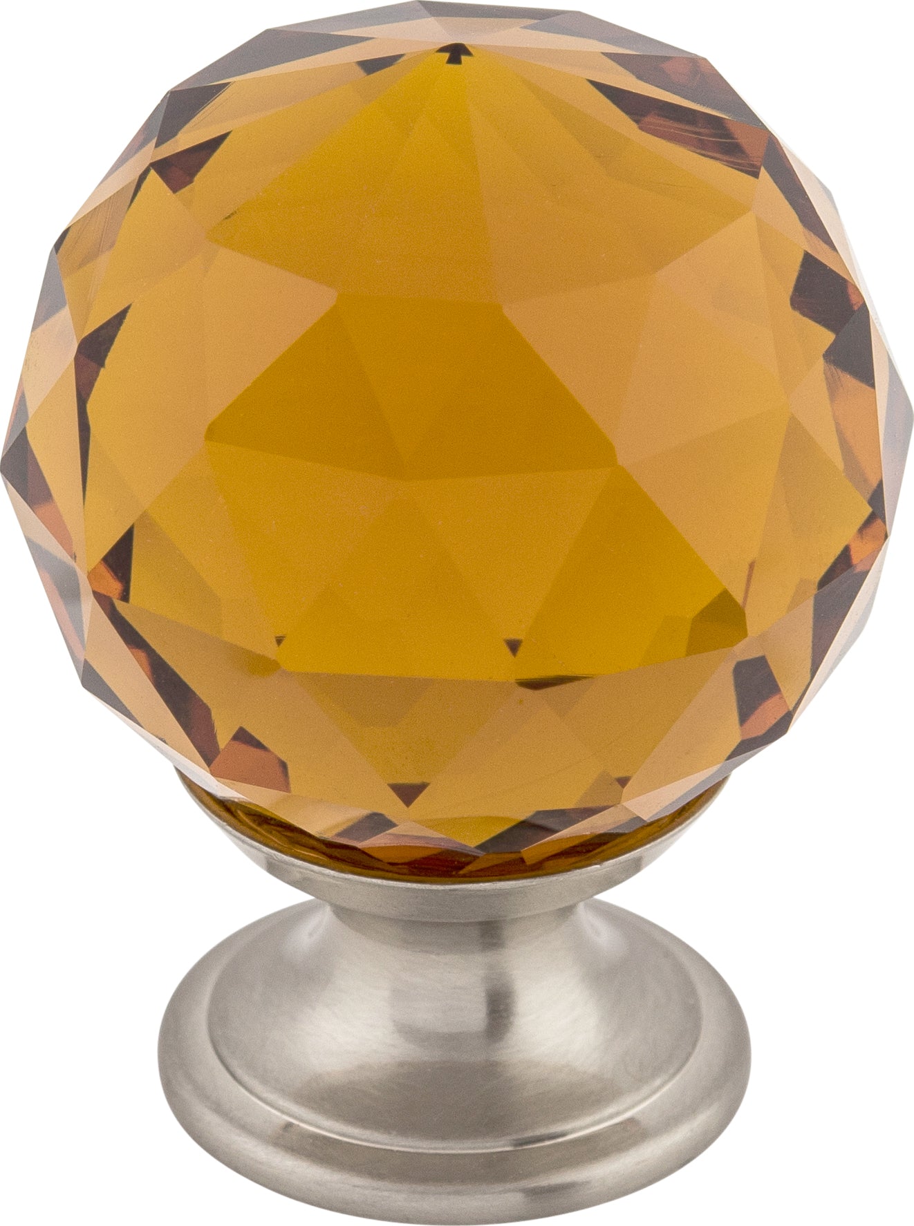 Top Knobs Wine Crystal Series 1-3/8"L Knob, 