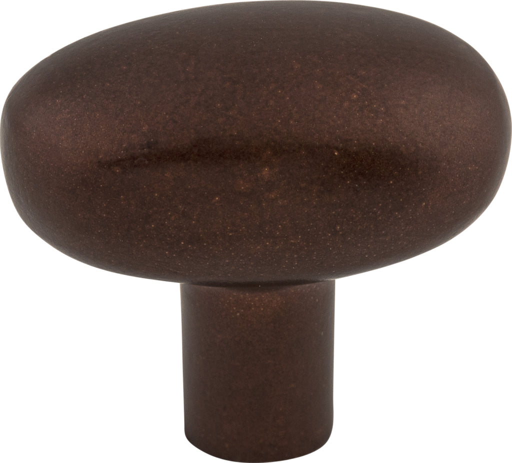Top Knobs Aspen Potato Series 1-9/16"L Knob, Mahogany Bronze