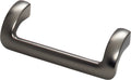 Top Knobs Kentfield Series 3-3/4"(95mm) CC Pull, Ash Gray