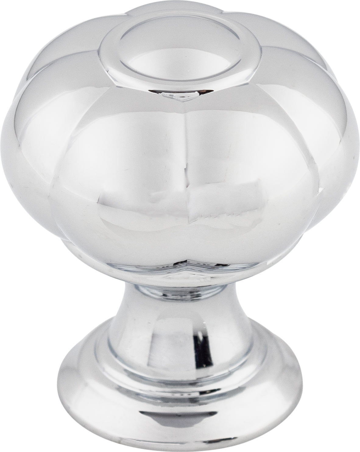 Top Knobs Allington Series 1-1/4"L Knob, Polished Chrome