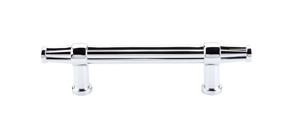 Top Knobs Luxor Series 3-3/4"(95mm) CC Pull, Polished Chrome