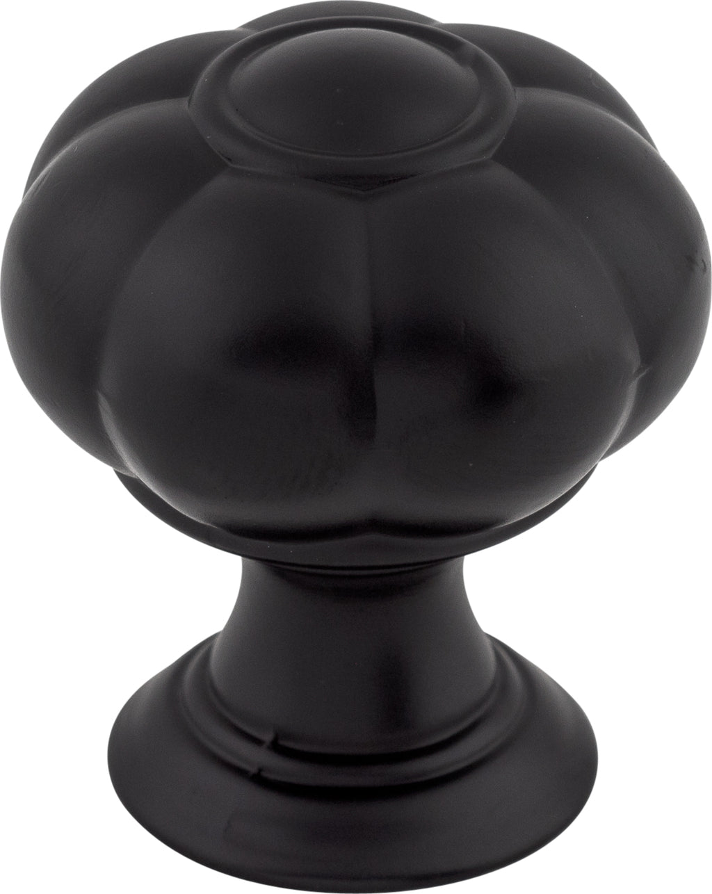 Top Knobs Allington Series 1-1/4"L Knob, Flat Black