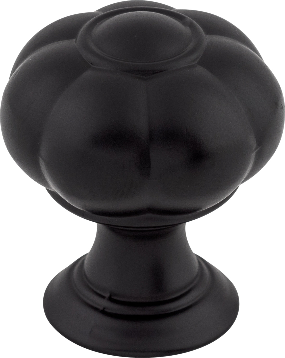 Top Knobs Allington Series 1-1/4"L Knob, Flat Black