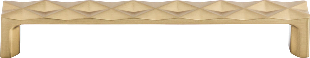 Top Knobs Quilted Series 6-5/16"(160mm) CC Pull, Honey Bronze