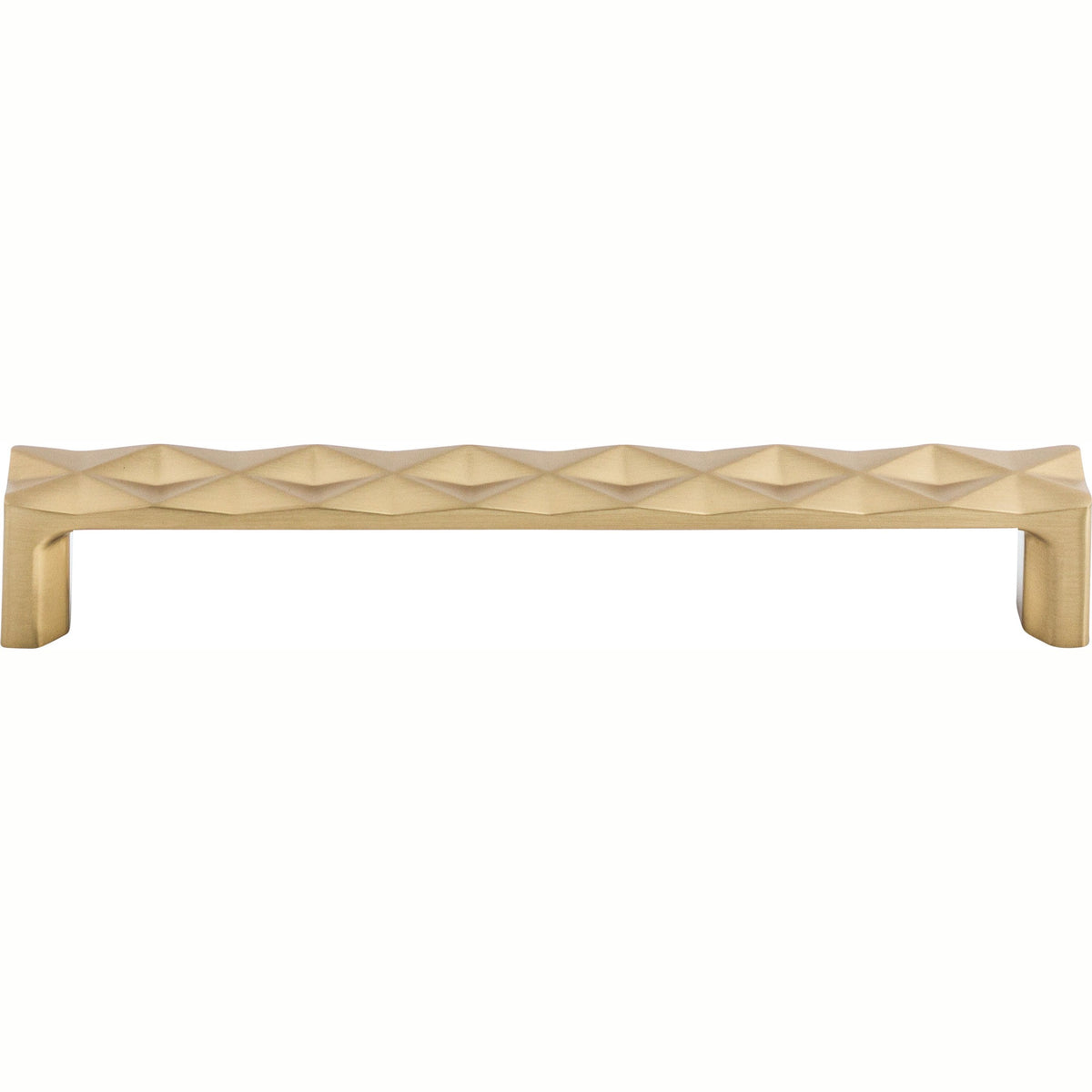 Top Knobs Quilted Series 6-5/16"(160mm) CC Pull, Honey Bronze
