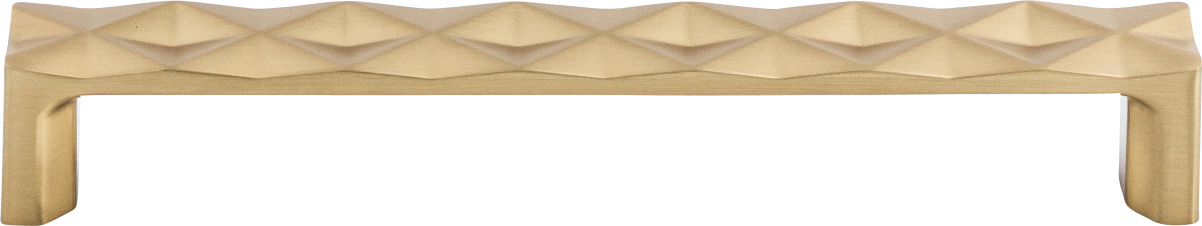 Top Knobs Quilted Series 6-5/16"(160mm) CC Pull, Honey Bronze