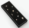Black Velvet Ring Organizer Drawer Insert