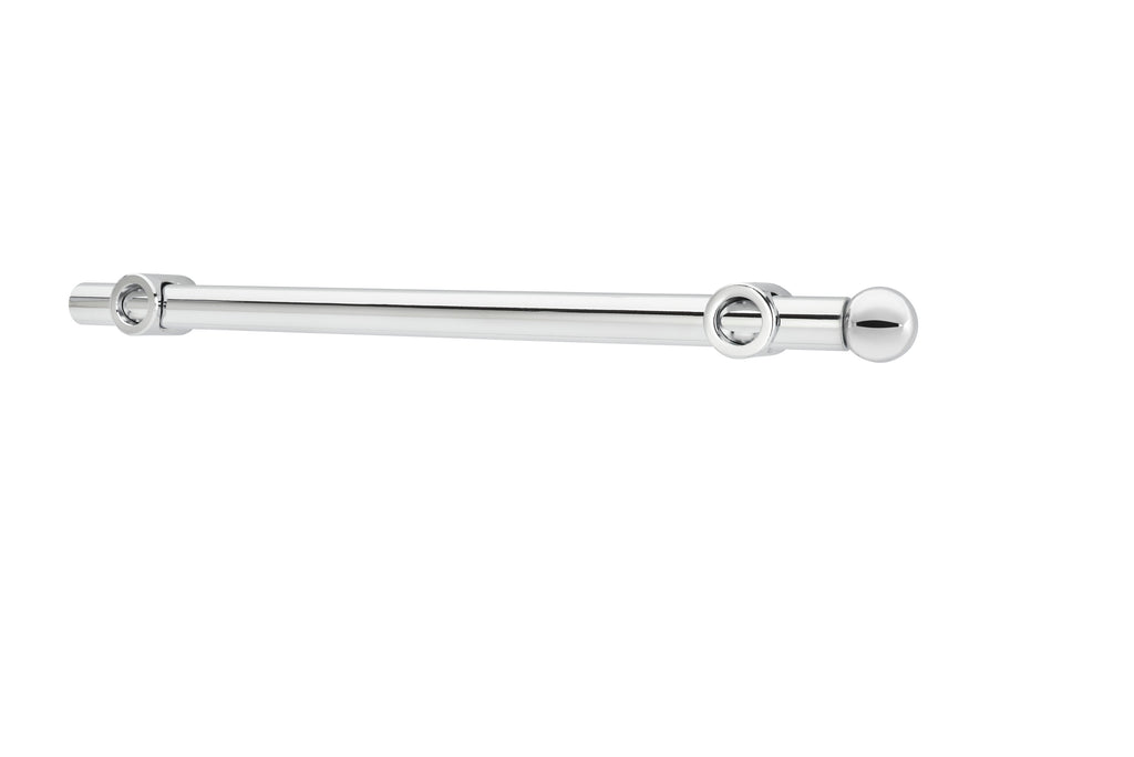 14" Chrome Pullout Designer Valet Rod