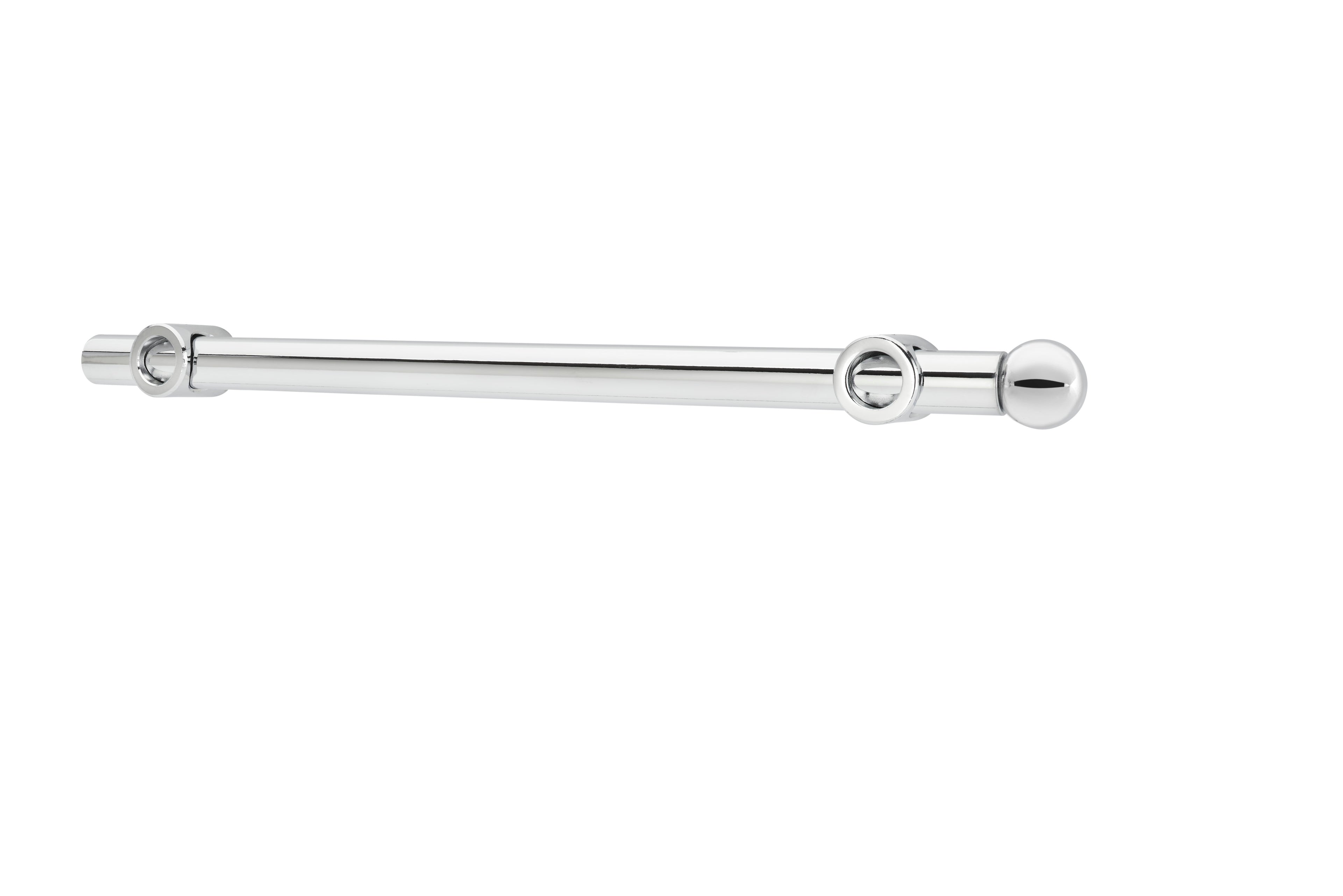 14" Chrome Pullout Designer Valet Rod