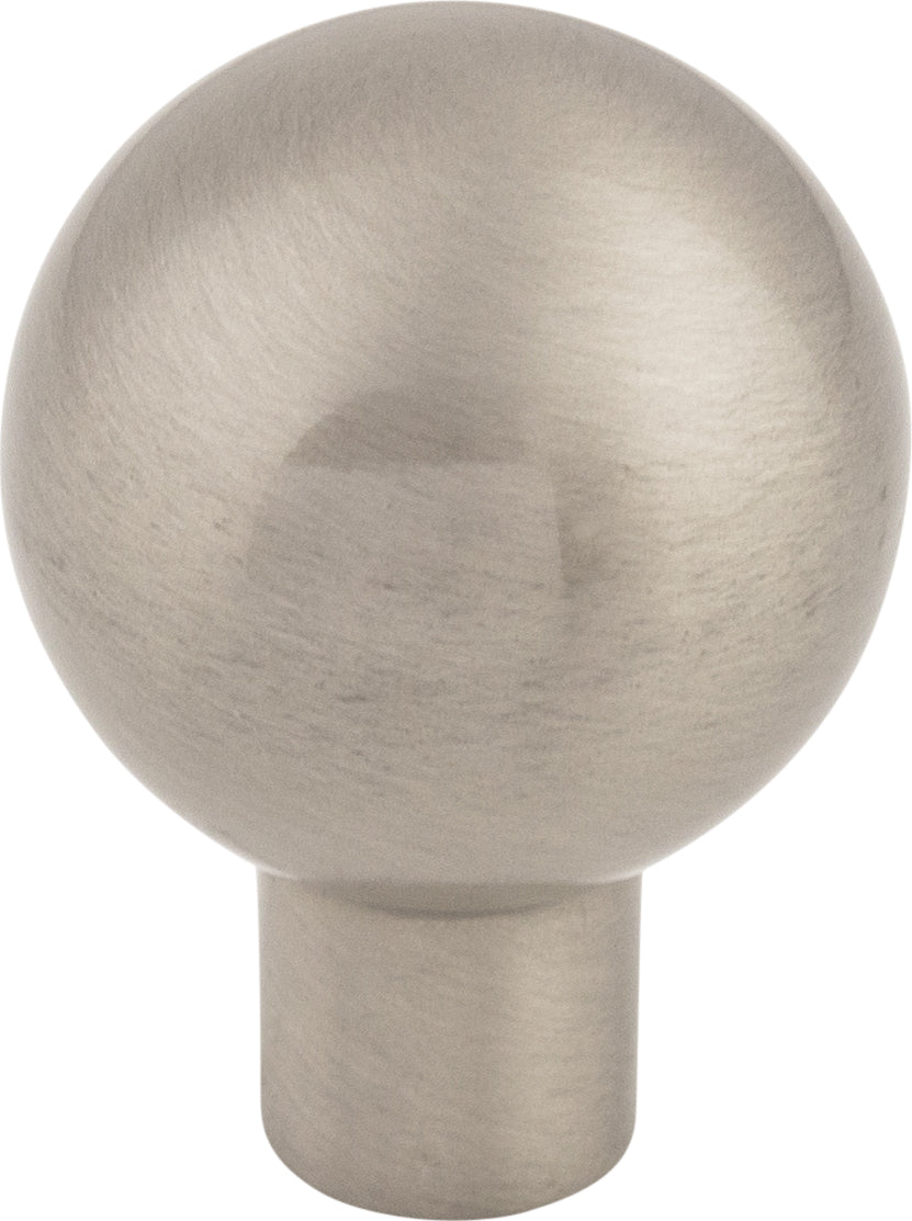 Top Knobs Brookline Series 7/8"L Knob, Brushed Satin Nickel