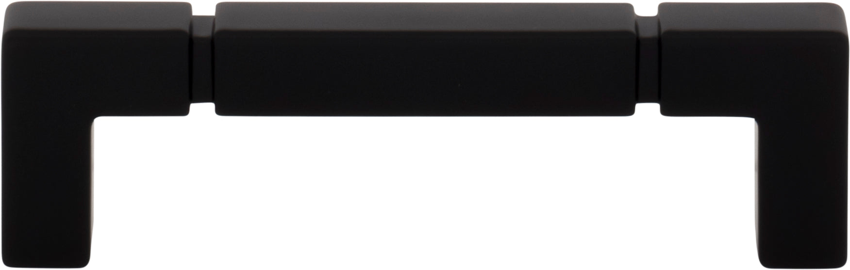 Top Knobs Langston Series 3-3/4"(95mm) CC Pull, Flat Black