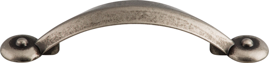 Top Knobs Angle Series 3"(76mm) CC Pull, Pewter Antique