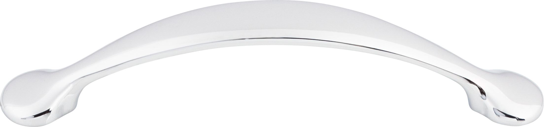 Top Knobs Honeyman Series 5-1/16"(128mm) CC Pull, Polished Chrome