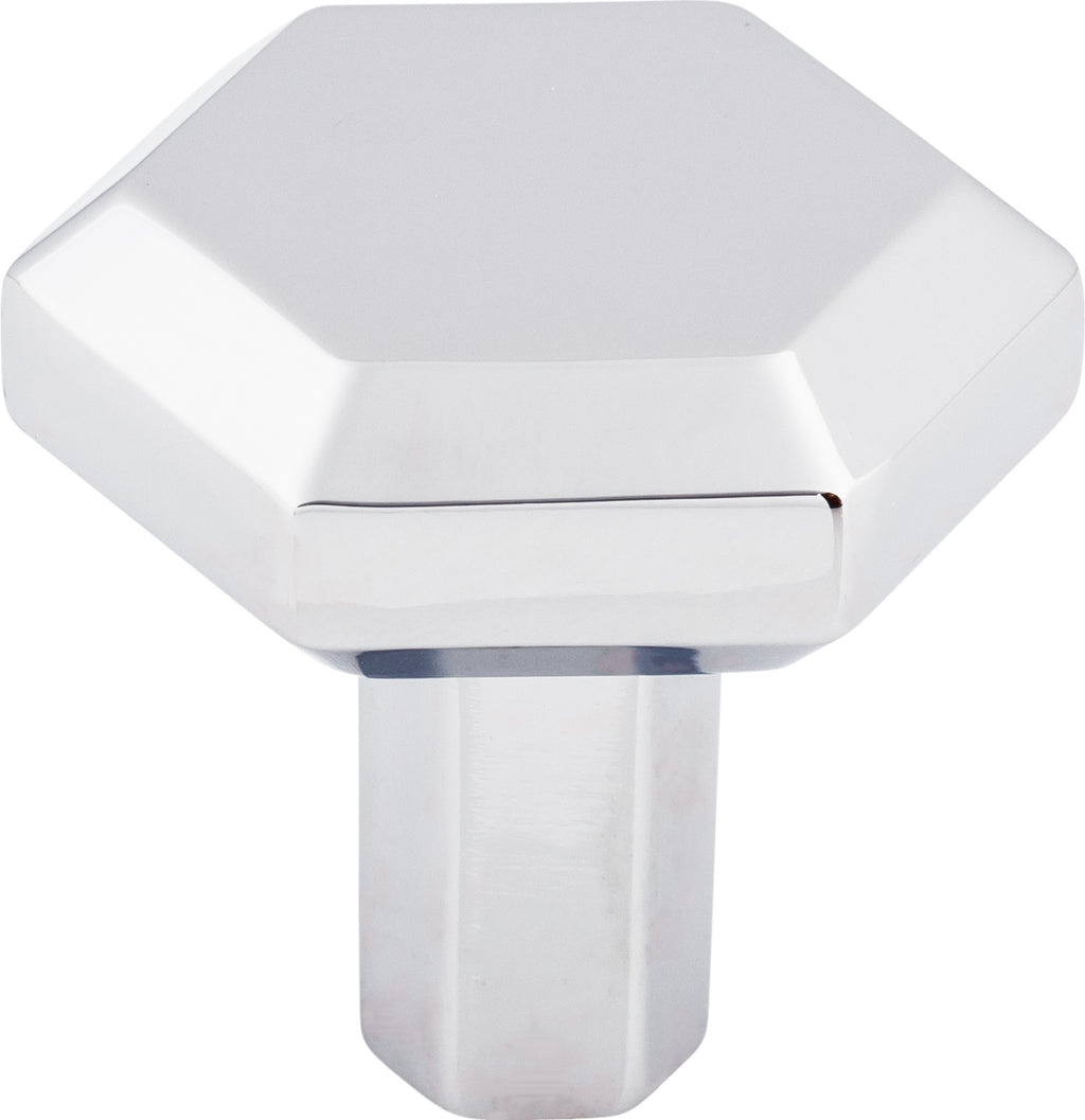 Top Knobs Lydia Series 1-1/8"L Knob, Polished Chrome