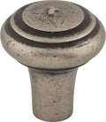 Top Knobs Aspen Peak Series 1"L Knob, Silicon Bronze Light