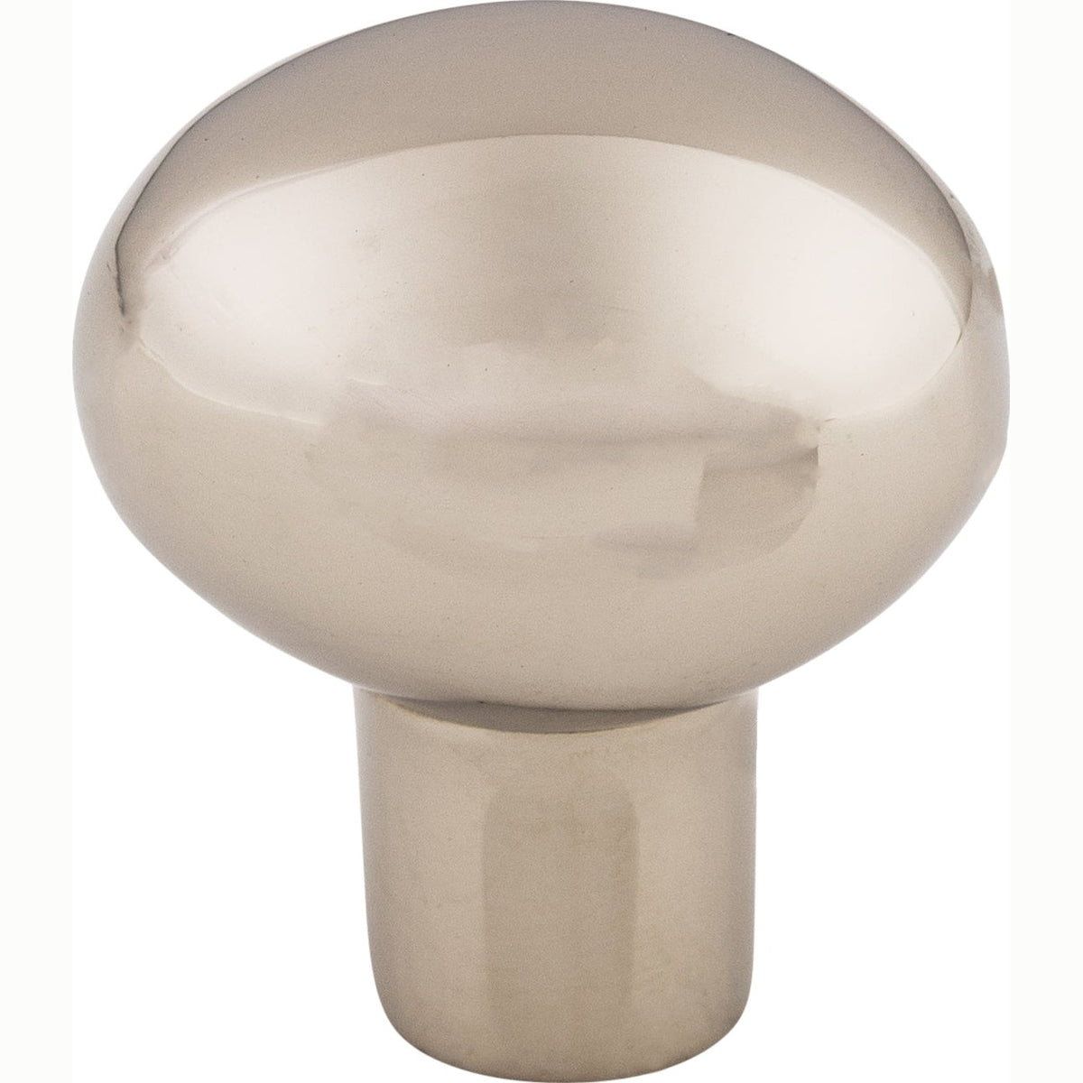Top Knobs Aspen II Egg Series 1-3/16"L Egg Knob, Polished Nickel