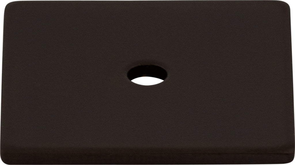 Top Knobs Square Series 1-1/4"L Backplate, Oil Rubbed Bronze