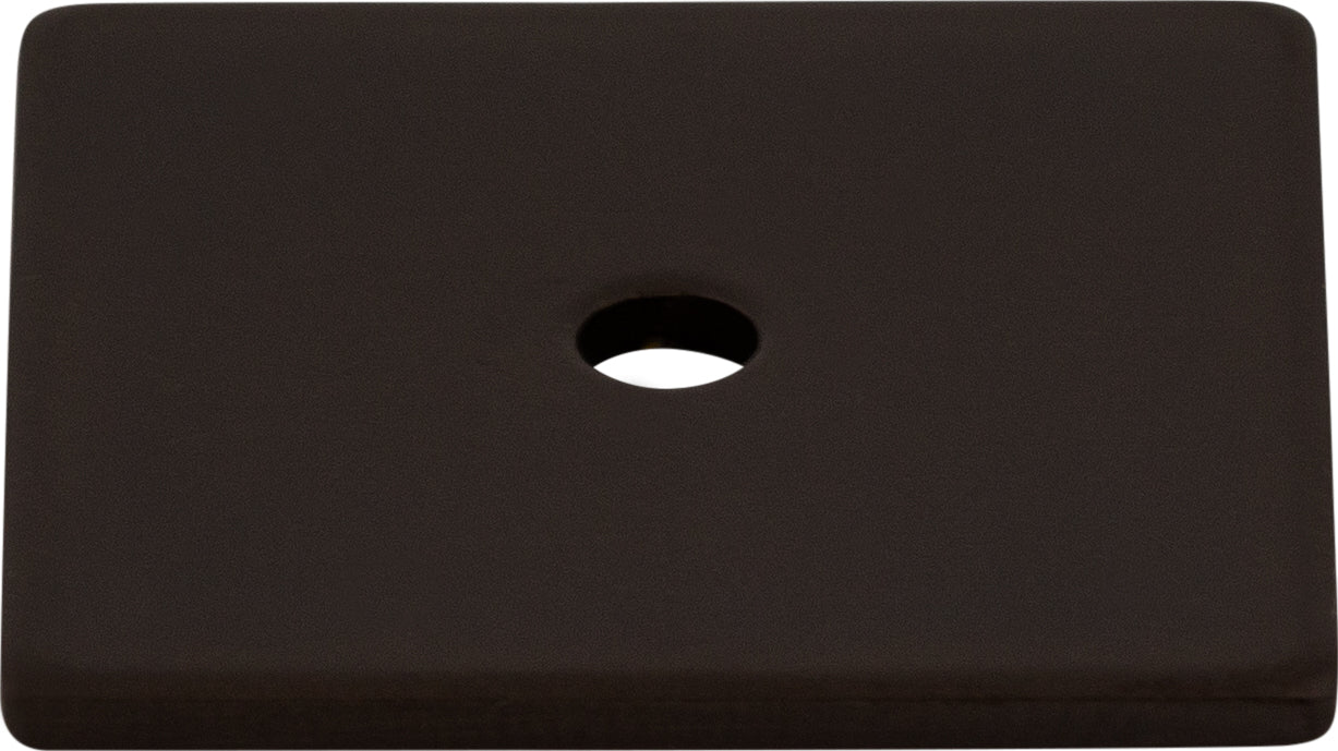 Top Knobs Square Series 1-1/4"L Backplate, Oil Rubbed Bronze