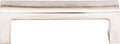 Top Knobs Hull Series 3-3/4"(95mm) CC Pull, Brushed Stainless Steel