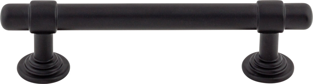 Top Knobs Ellis Series 3-3/4"(95mm) CC Pull, Flat Black