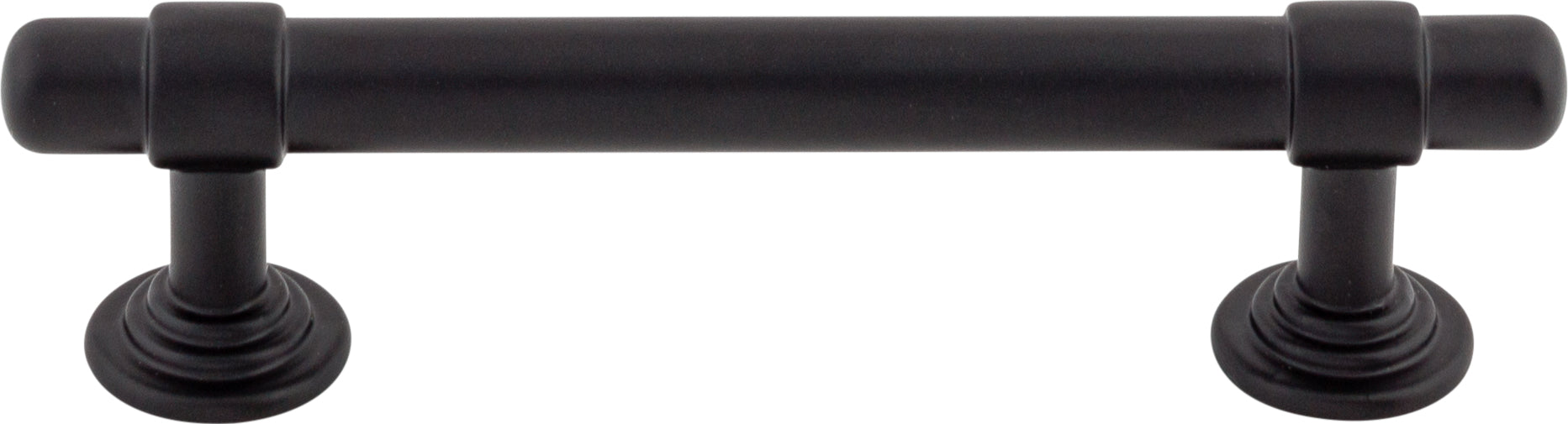 Top Knobs Ellis Series 3-3/4"(95mm) CC Pull, Flat Black