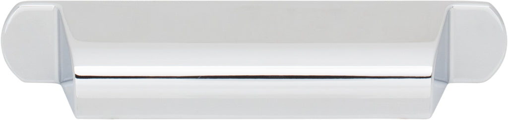 Top Knobs Cressing Series 3-3/4"(95mm) CC Cup Pull, Polished Chrome