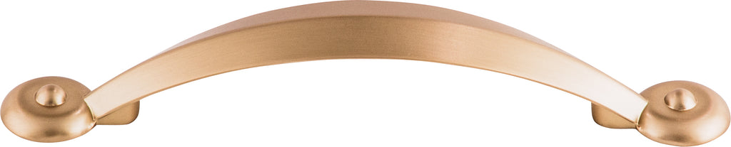 Top Knobs Angle Series 3-3/4"(95mm) CC Pull, Brushed Bronze
