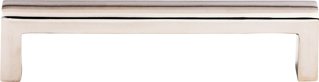 Top Knobs Ashmore Series 5-1/16"(128mm) CC Pull, Polished Stainless Steel