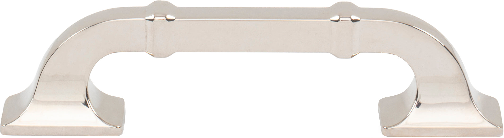 Top Knobs Califon Series 3-3/4"(95mm) CC Pull, Polished Nickel