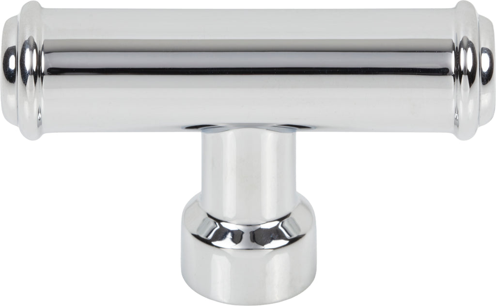 Top Knobs Lavington Series 2-1/4"L T-Knob, Polished Chrome