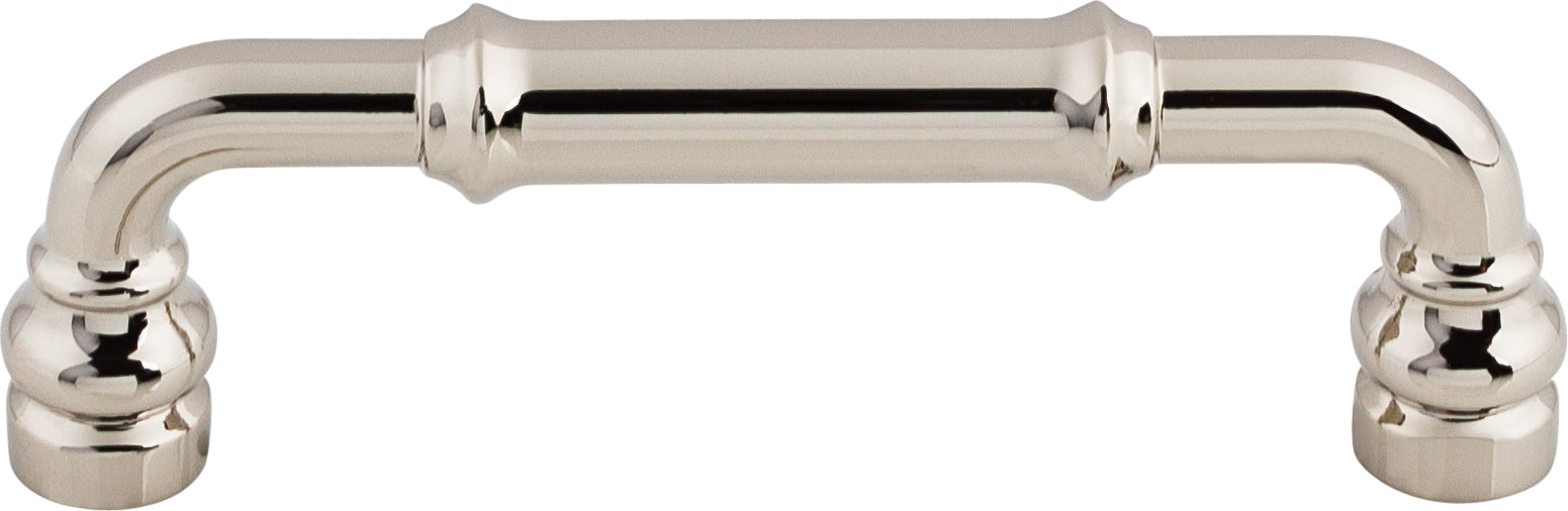 Top Knobs Brixton Series 3-3/4"(95mm) CC Pull, Polished Nickel