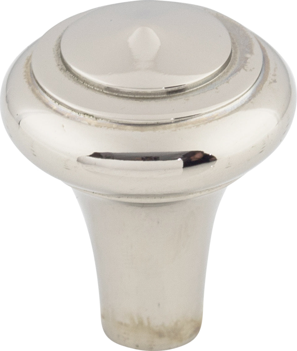 Top Knobs Aspen II Peak Series 1"L Knob, Polished Nickel