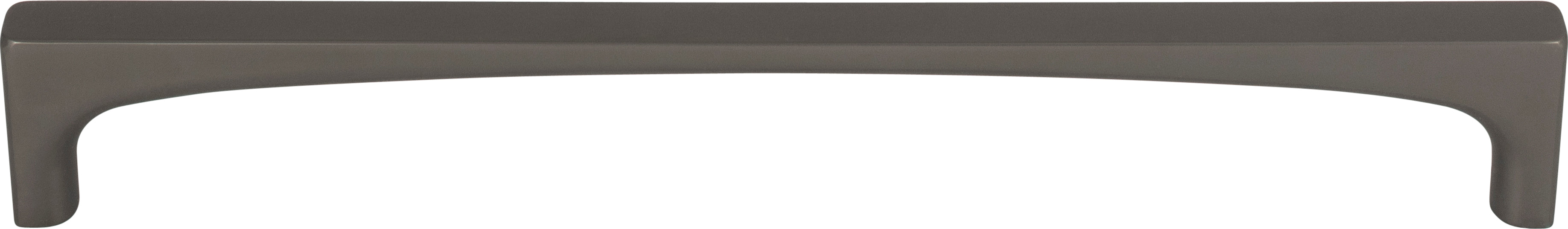 Top Knobs Riverside Series 7-9/16"(192mm) CC Pull, Ash Gray