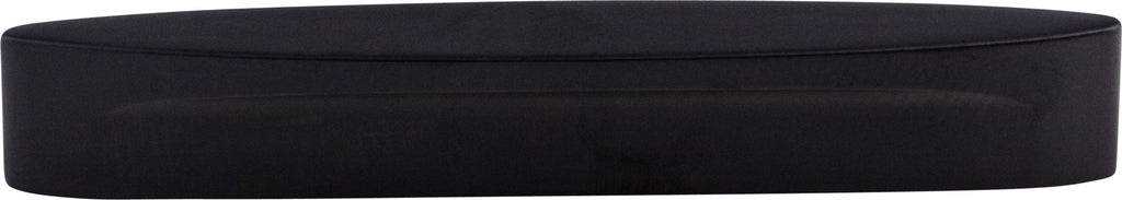 Top Knobs Oval Slot Series 7"L Pull, Flat Black