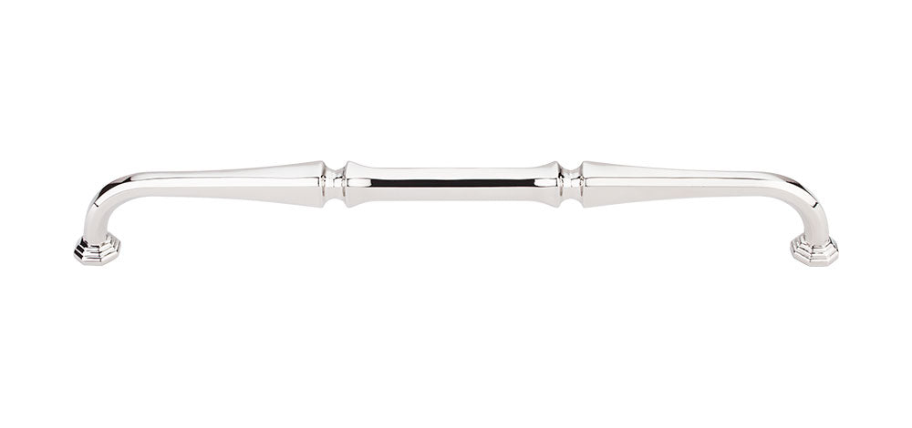 Top Knobs Chalet Series 9"(229mm) CC Pull, Polished Nickel