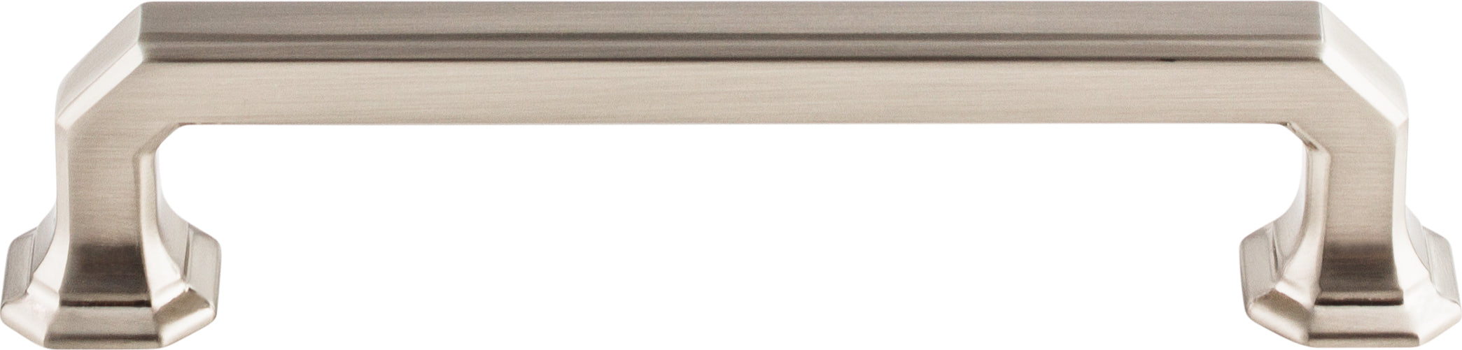 Top Knobs Emerald Series 5"(127mm) CC Pull, Brushed Satin Nickel