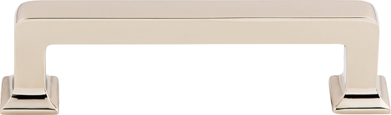 Top Knobs Ascendra Series 3-3/4"(95mm) CC Pull, Polished Nickel