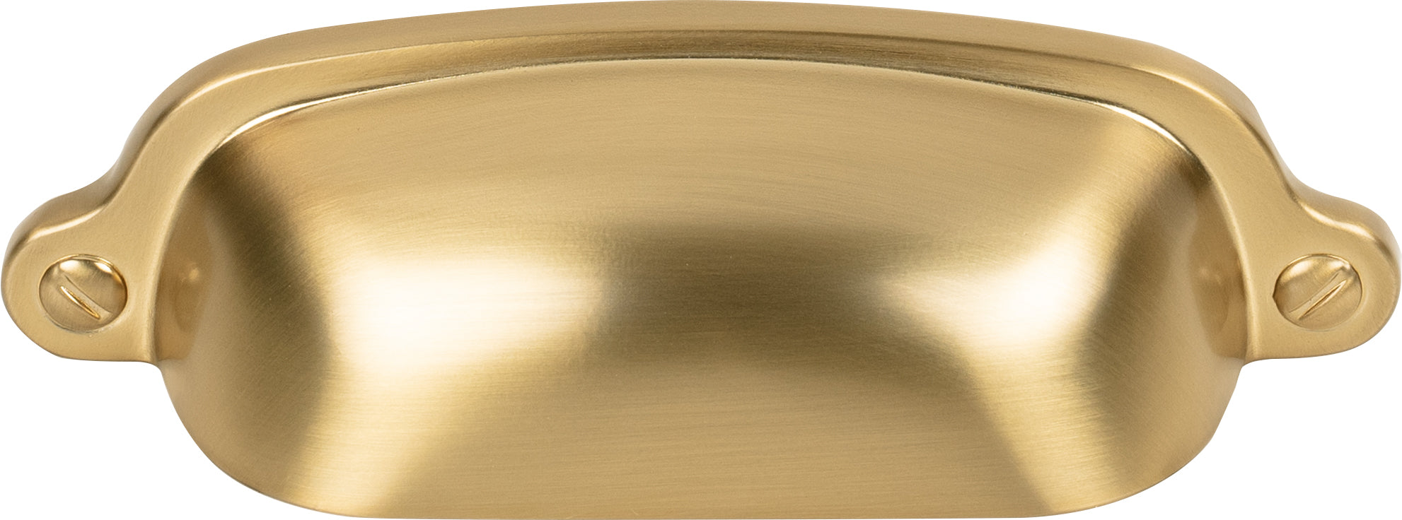 Top Knobs Charlotte Series 2-9/16"(65mm) CC Cup Pull, Honey Bronze