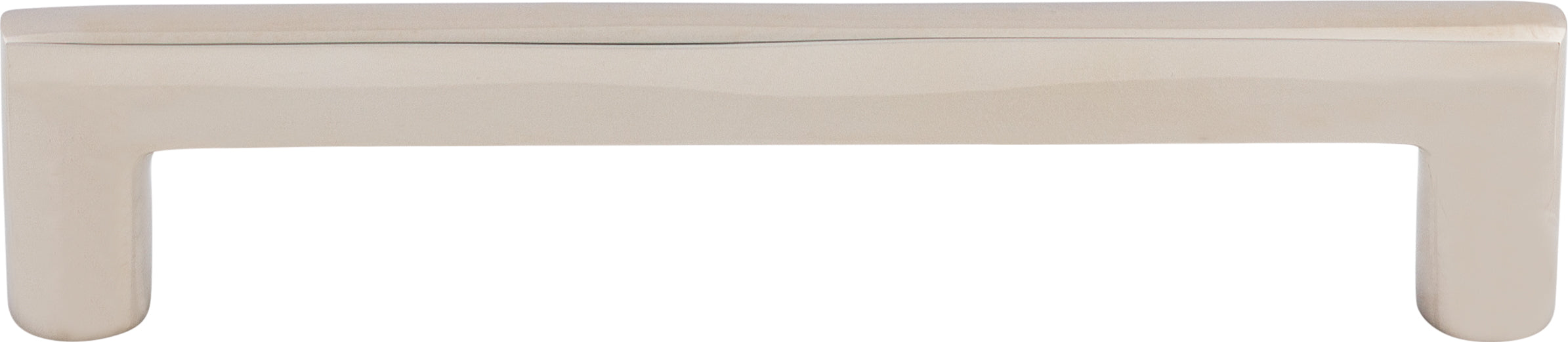 Top Knobs Aspen II Flat Series 6"(152mm) CC Pull, Polished Nickel